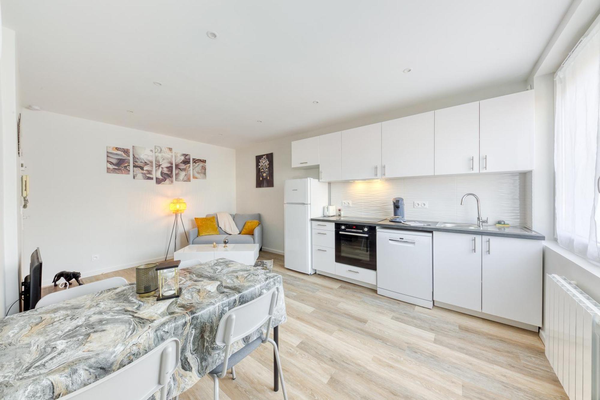 Cozy Appart 5 A 3' De La Gare - Cozy Houses Palaiseau Ngoại thất bức ảnh